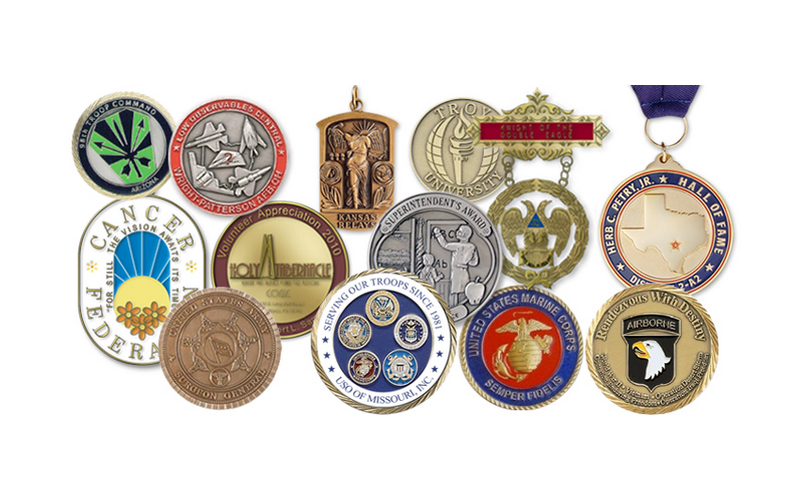 Custom medallions, challenge coins, medals, & awards - Medalcraft Mint